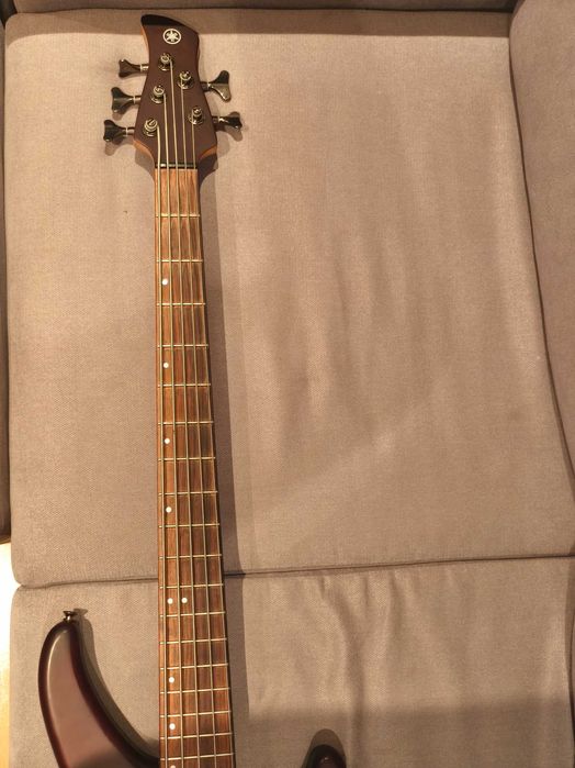 Yamaha TRBX505 5-String Bass Guitar, Translucent Brow