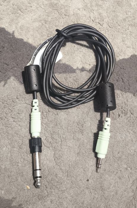 kabel audio 3,5mm na 6,3mm do gitary itp