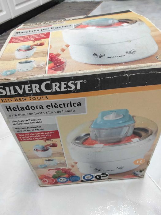 Maquina de gelados silvercrest - NOVA embalada