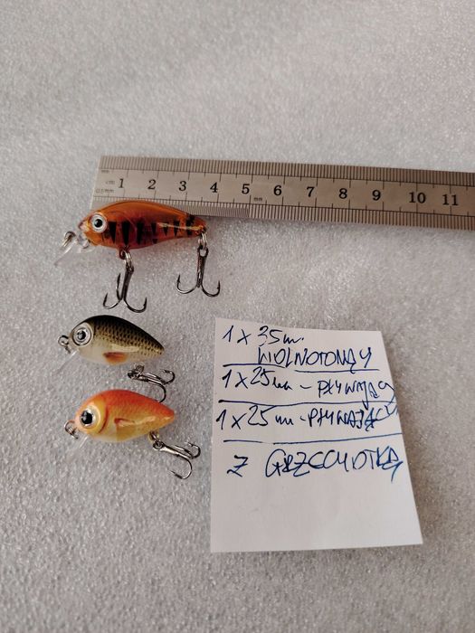 Woblery  Pakiet nr. 9 woblerków