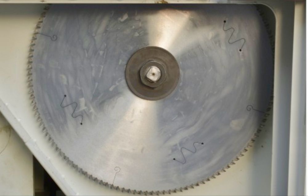 Piła poprzeczna automatyczna kapówka kapownica