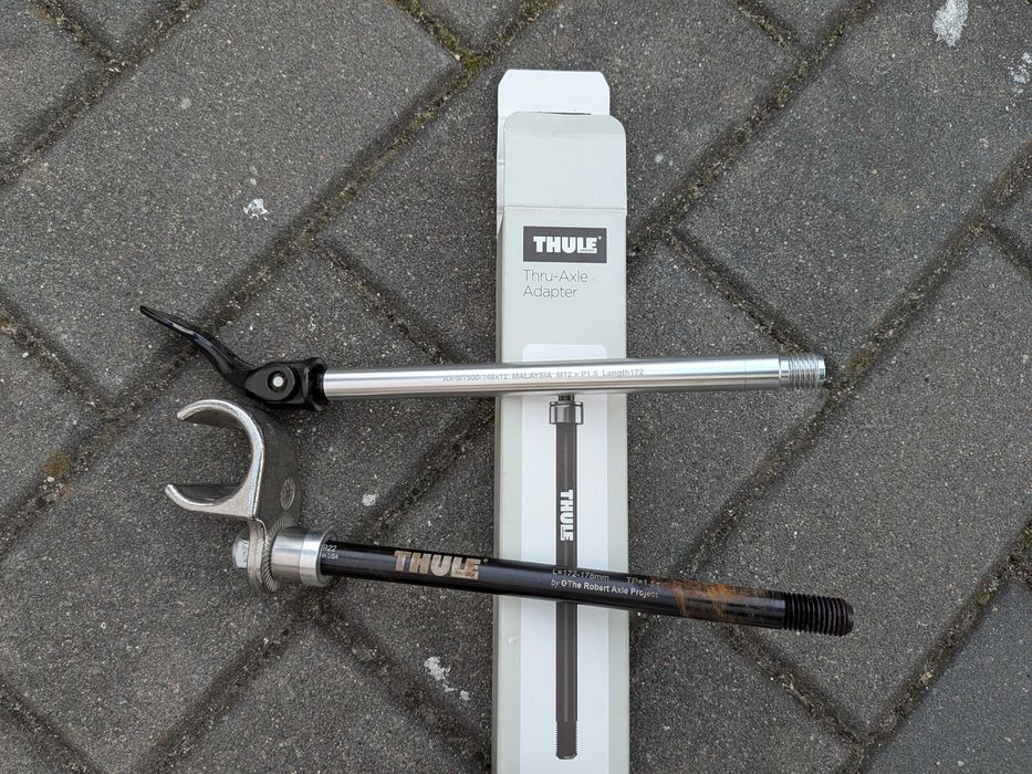 Adapter przyczepka Thule sztywna oś boost 12x148 172 or 178mm M12x1.5