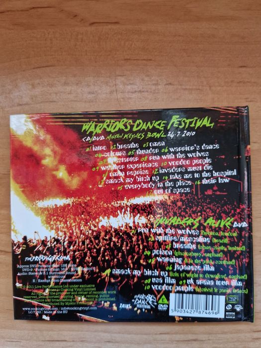 cd+dvd prodigy world’s on fire