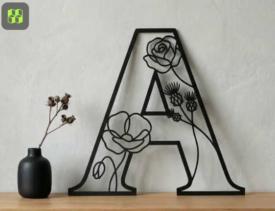 Letras Decorativas em 3D Personalizadas