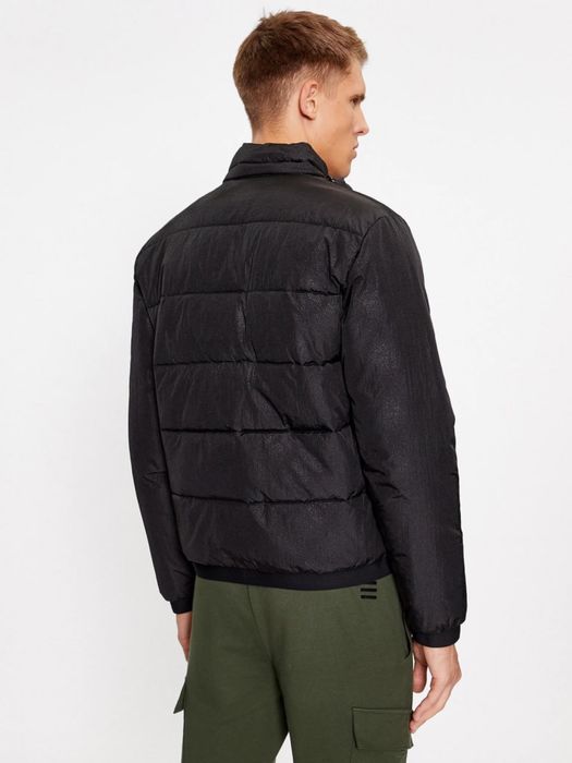 EA7 Emporio Armani Пуховик 6RPB11 PNEFZ 1200 Чорний Regular Fit