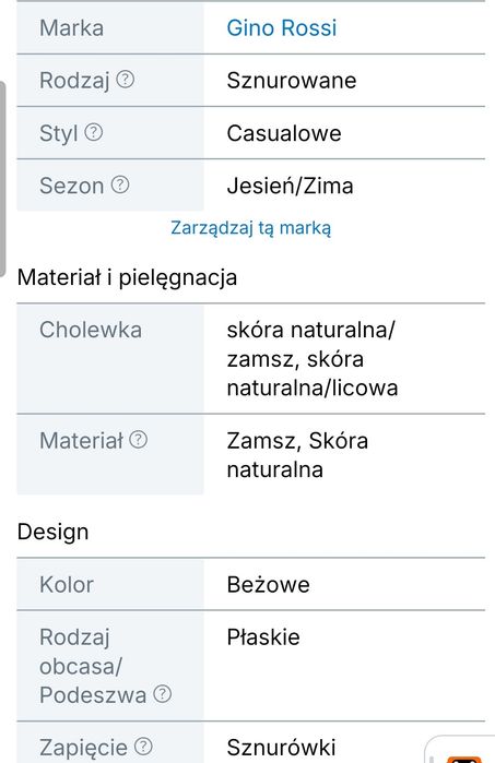 Buty śniegowce GINO ROSSI