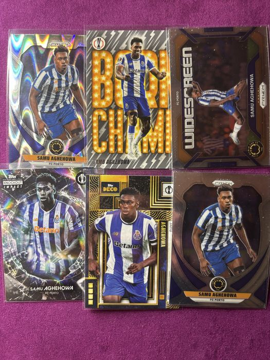 Cartas Samu Fc porto Panini topps