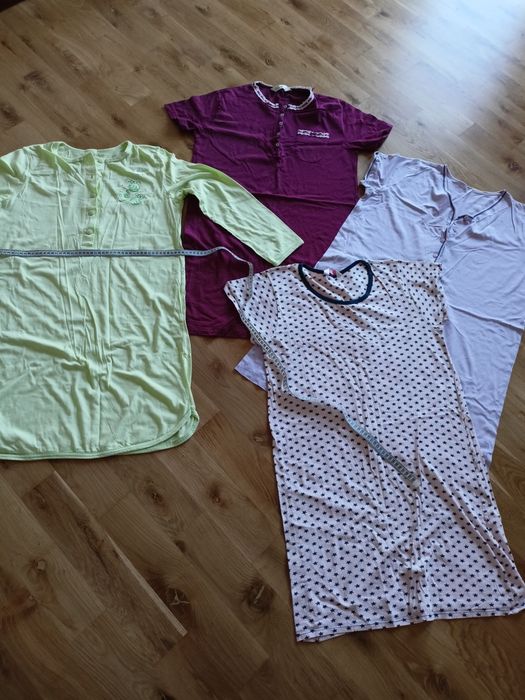 4szt Koszule ciążowe rozpinane M