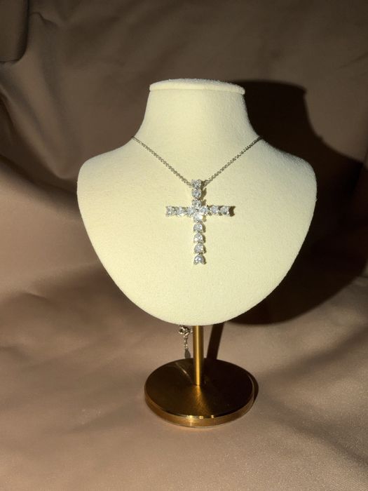 Хрестик срібний 925