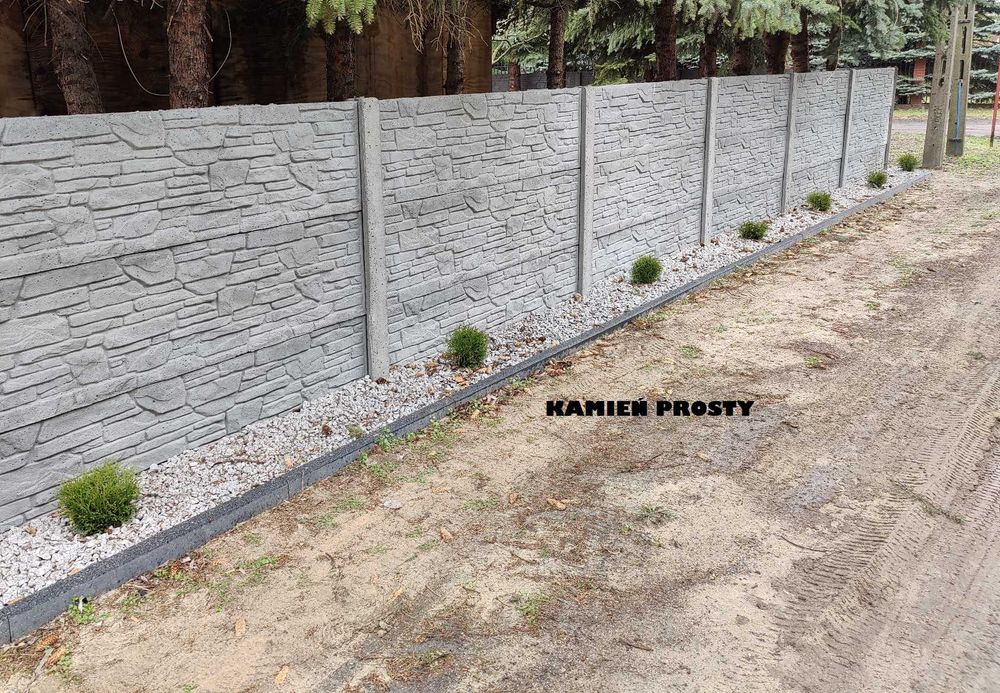 Ogrodzenia betonowe. Producent