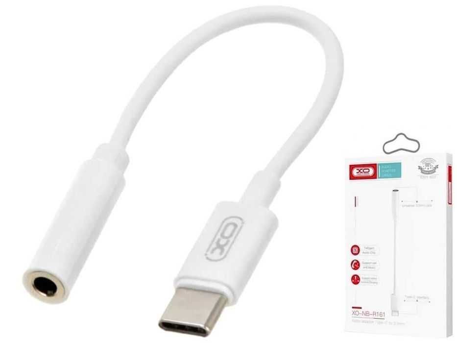 Аудиоадаптер XO NB-R161 Type-C to 3.5mm.