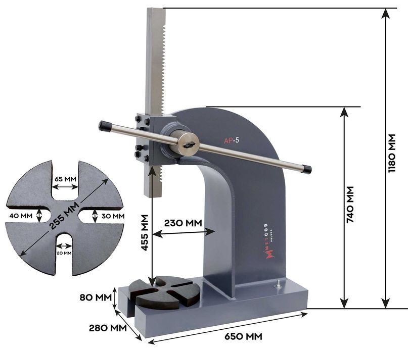 PRASA Ręczna Metcor AP 5