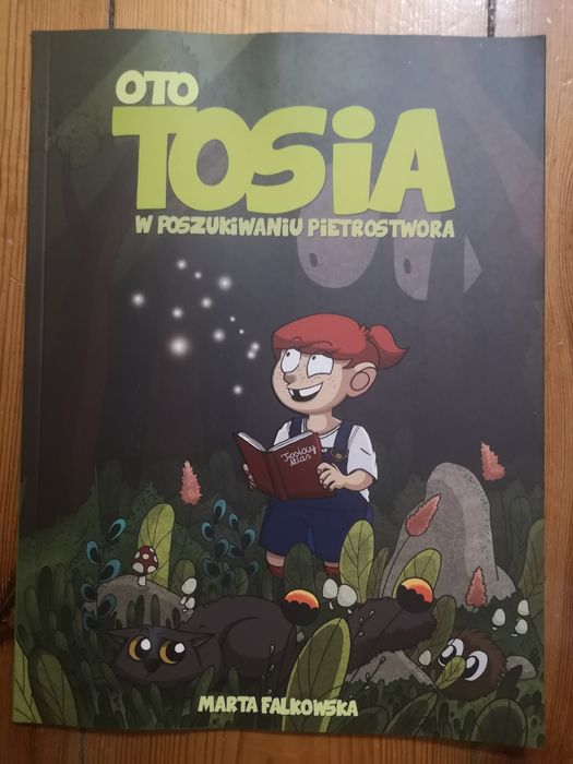 Komiks pt Oto Tosia w poszukiwaniu Pietrostwora