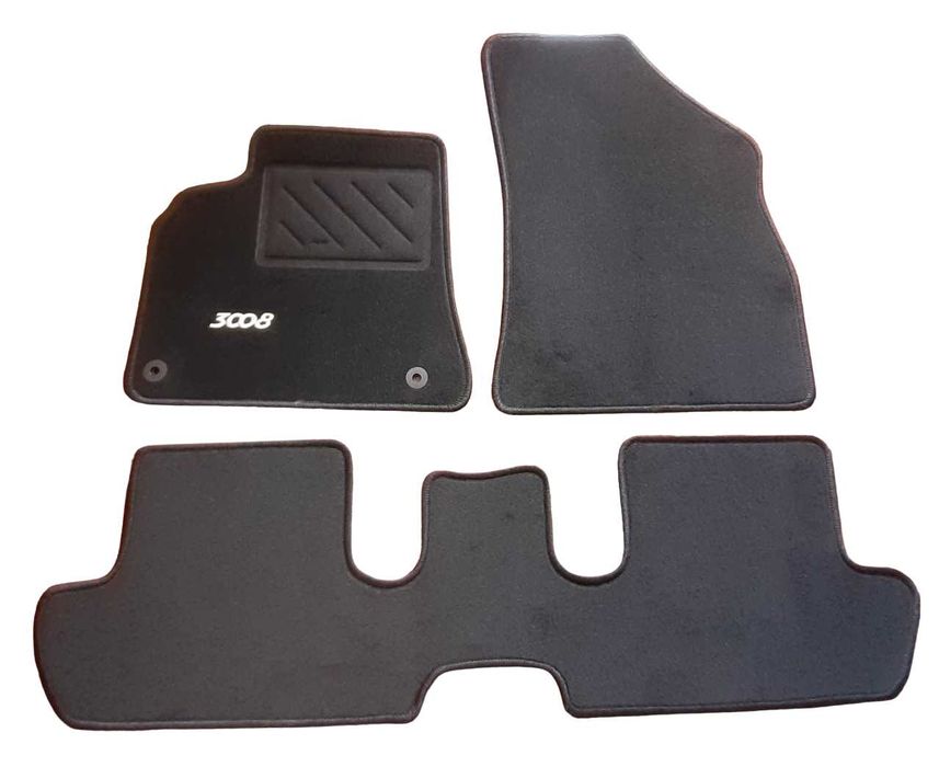 4 Tapetes Peugeot 206/307/308/407/508/2008/3008