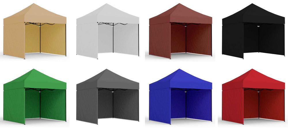 MOCNY Namiot Handlowy 2,5x2,5 Ogrodowy 22kg