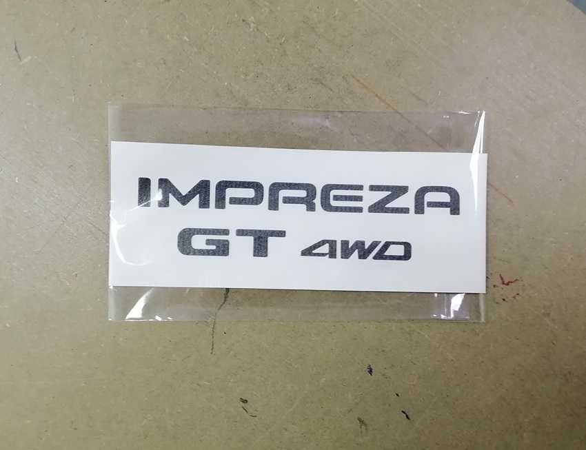 Autocolantes/Stickers Subaru Impreza GT AWD / 4WD