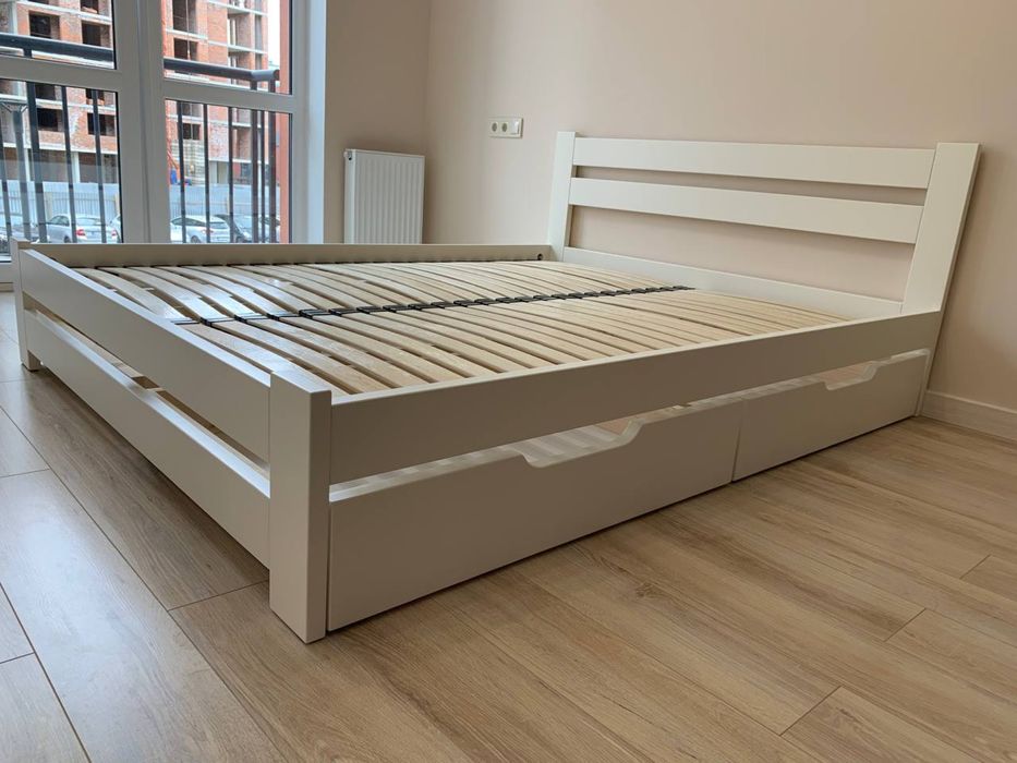 ВИГІДНА ПРОПОЗИЦІЯ ЛІЖКО від ВИРОБНИКА з дерева кровать з ящиками