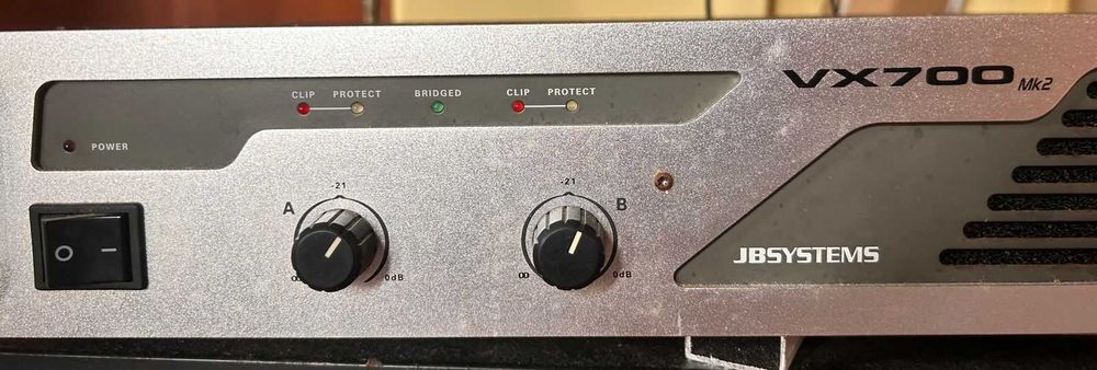 Amplificador Jb System VX700 MK2 Funcionando.
