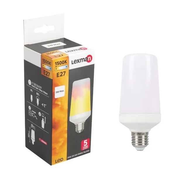Żarówka dekoracyjna LED E27 3 W = 20 W 300 lm Efekt Lawy