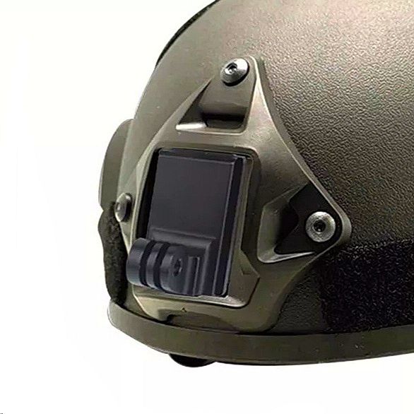 Кріплення на шолом (алюміневе) для GoPro. Крепление на шлем.