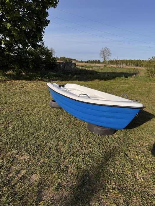 Łódź łódka wiosłowo-motorowa 360x130