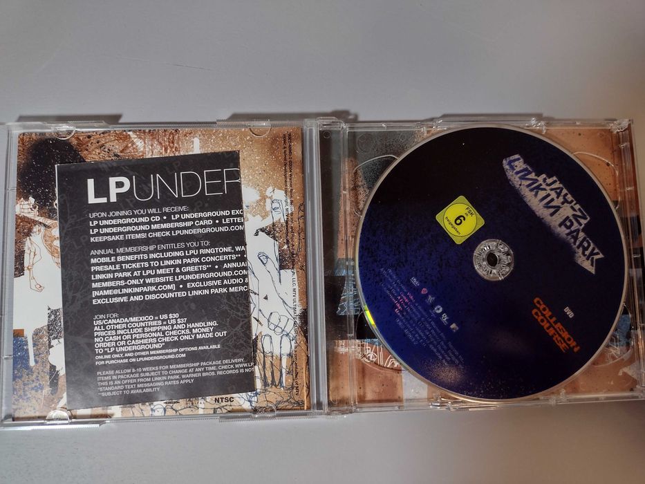 CD+DVD Collision Course Linkin Park And Jay-Z