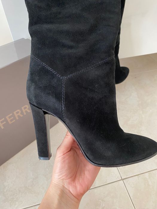 Alberta Ferretti high knee botas