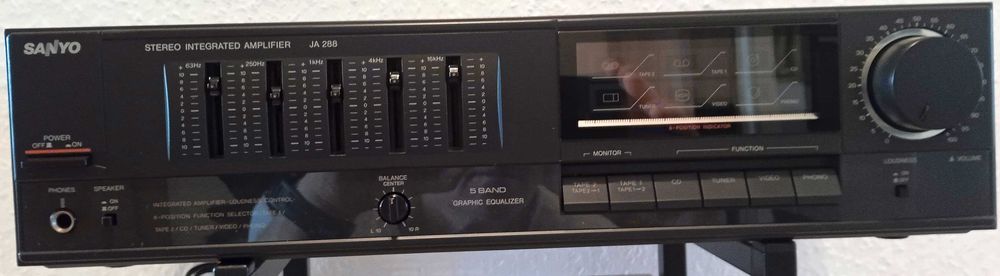 Wzmacniacz Vintage - Sanyo JA288