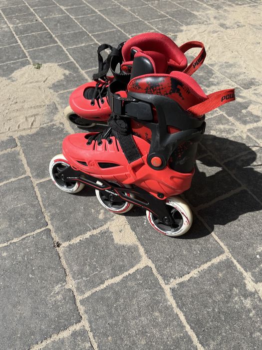 Czerwone Rolki POWERSLIDE.