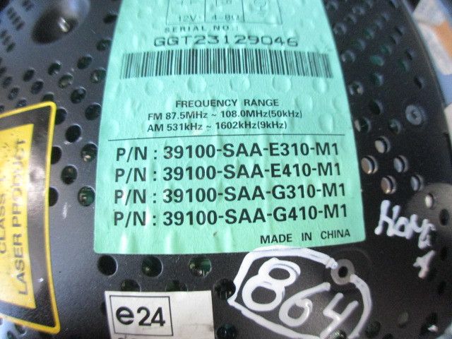 Rádio / auto-rádio HONDA Jazz II (GD_, GE3_, GE2_)