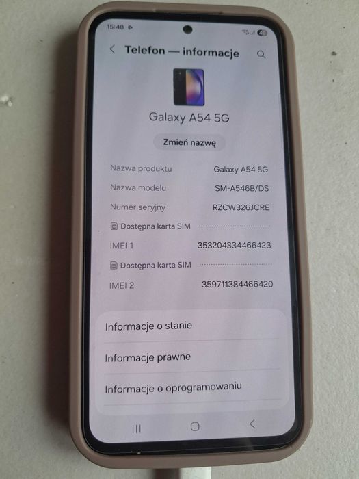 Telefon Samsung A54 5g 8/128 gb Dual Android 16 SM-A546
