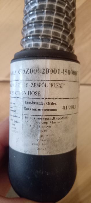 Wąż do odkuzacza z rurą