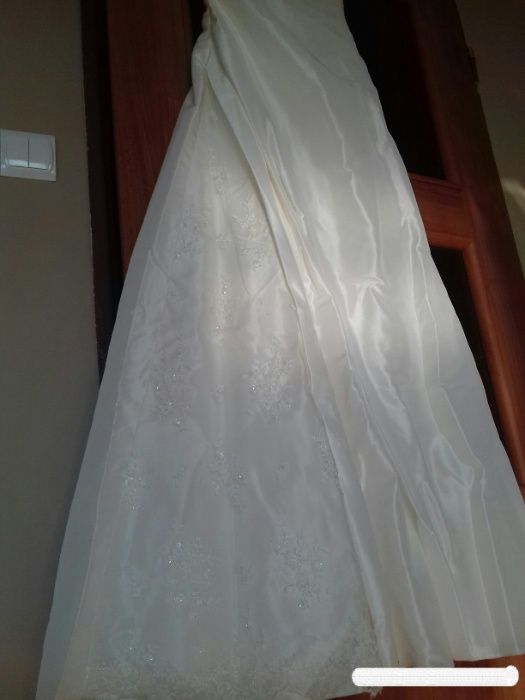 suknia ślubna 36 + gratis rękawiczki