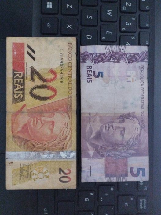 Notas reais Brasil