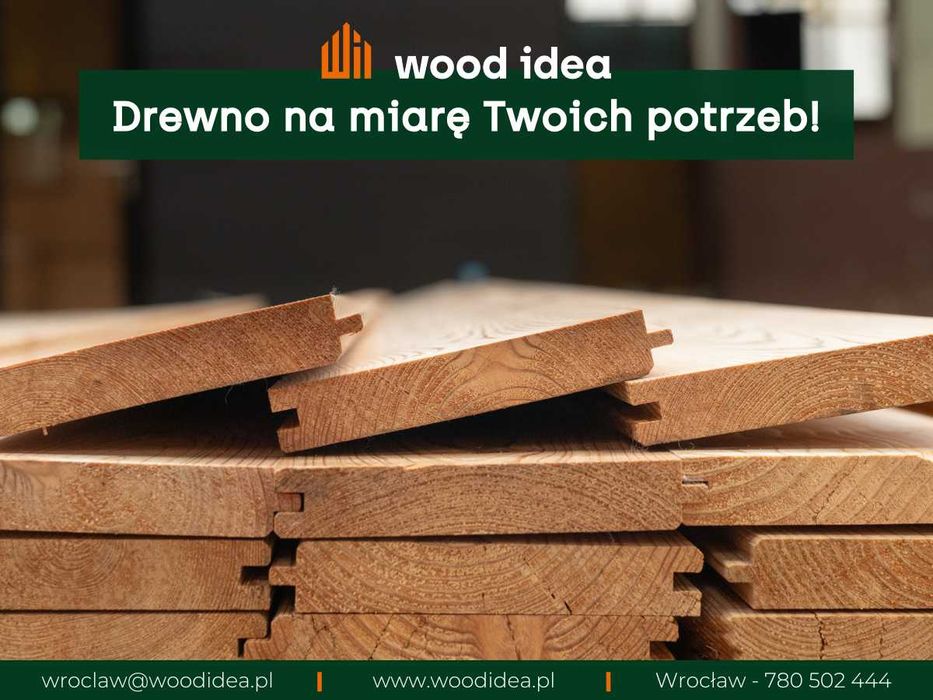 Deska elewacyjna | boazeria | podbitka | świerk 19 mm 146 mm 4m, k. AB