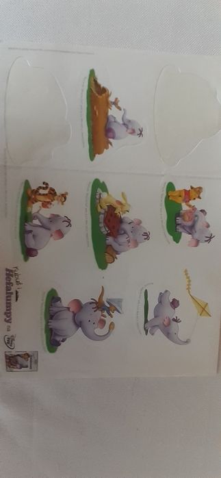 Kubuś Puchatek naklejki