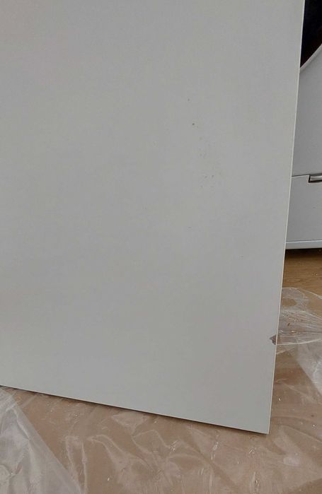Secretária VIDAXL branco madeira com duas gavetas