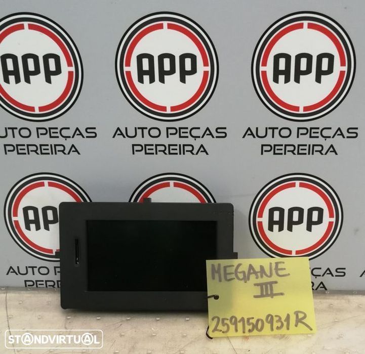 Dysplay GPS Renault 3 ref 259150931R
