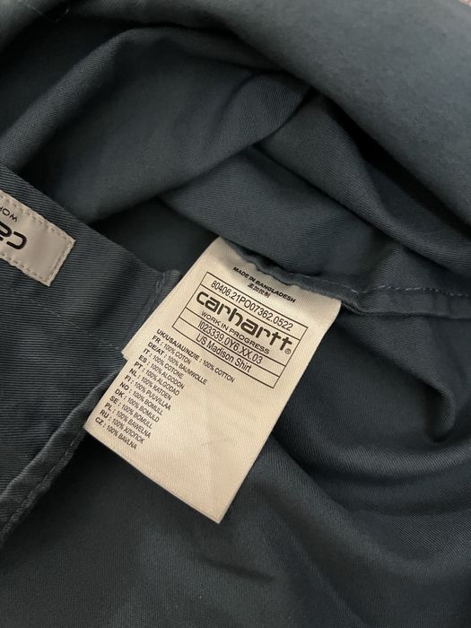 Сорочка Carhartt WIP плотна Кархартт