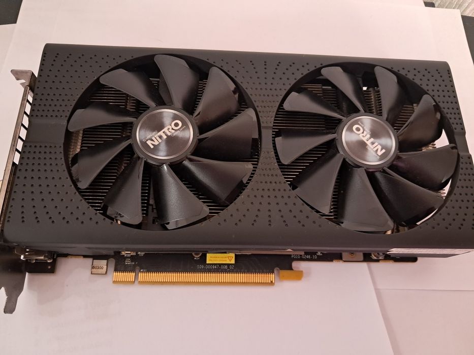Видеокарта б\у SAPPHIRE RX470 4GB как новая
