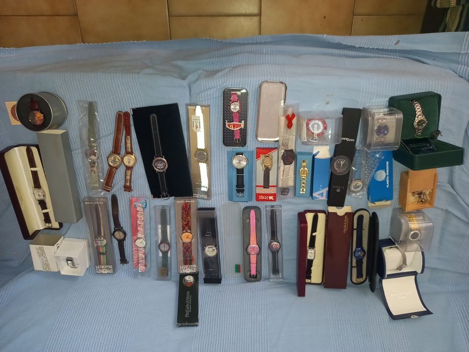 Lote de relógios de coleção