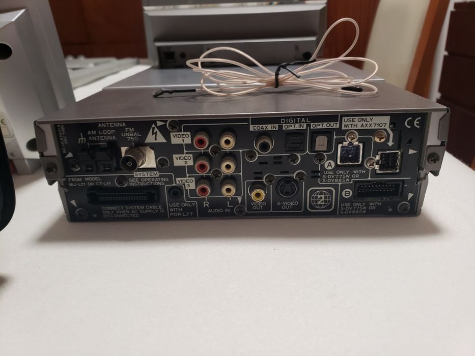 Sistema de som da PHILIPS com dolby surround, completo.