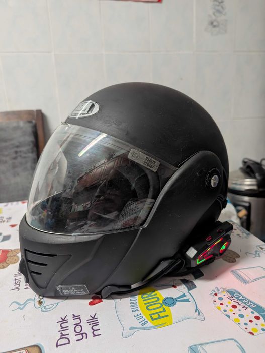 Capacete modular F16 bluetooth