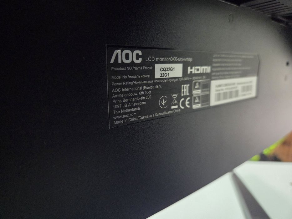 Monitor AOC curvo 32polegadas