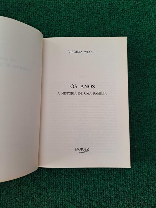 Os Anos - História de uma Família - Virginia Woolf