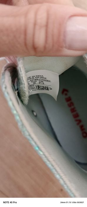 Trampki dziewczęce Converse All Star 35