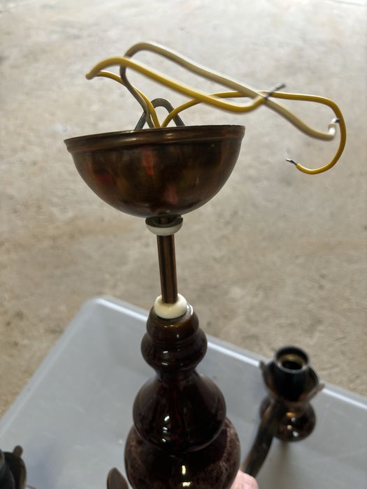 Lampa żyrandol oświetlenie