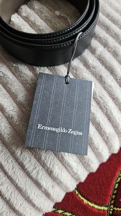 Брендовий чоловічий ремінь Ermenegildo Zegna