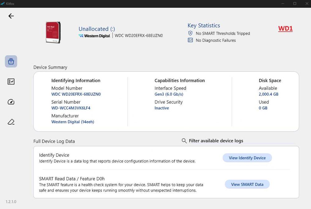 Western Digital Red Plus 2TB NAS HDD