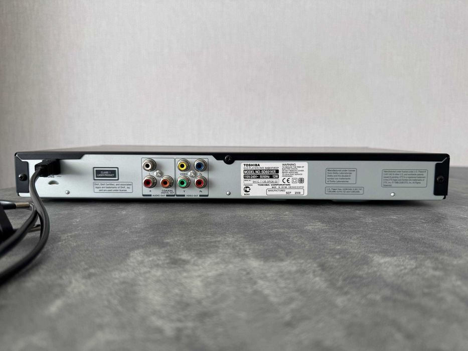 DVD плеєр Toshiba SD-601KR